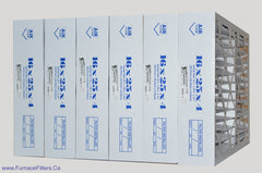 Dafco 16 x 25 x 4 (3 5/8") Pleated Filters. MERV 11 Rated. Case of 6