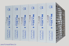 Dafco 16 x 25 x 4 (3 5/8") Pleated Filters. MERV 8 Rated. Case of 6