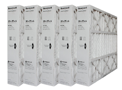 Honeywell 20x25x4 Furnace Filter Model # FC100A1037 MERV 11. Actual Size 19 15/16" x 24 7/8" x 4 3/8" Case of 5.