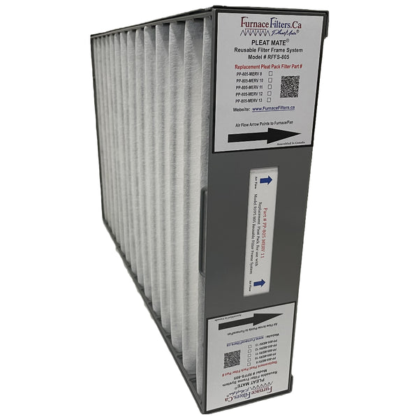 16 x 25 x 4 3/8 Reusable Filter Frame System Kit. Replaces Honeywell