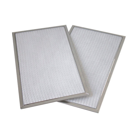 Fantech 414647 Washable Aluminum Mesh MERV 6 HRV / ERV Filter Kit - Size : 8‐1/2 x 15 x 1/4 Inches - Set of 2