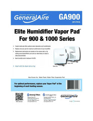 Clean Comfort HEP-GA19 Humidifier Vapor Pad For HE17 & HE18. Package of 2