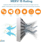 GAPCCCAR2020 Carrier / Bryant Generic Exact Size and MERV 15 Rated Infinity Air Purifier Cartridge Replacement - Package of 1