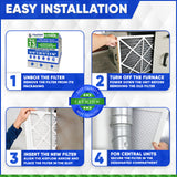 Lennox X8789 Furnace Filter 16x26x5 Aftermarket Size Replacement for Lennox Healthy Climate PC016-28 PureAir Air Cleaner. Case of 3