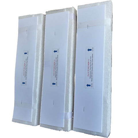 PleatPack Part # PP-816 MERV 11- Package of 3, Replacements for MODEL # RFFS 816 Reusable Filter Frame System. Assembled in Canada by FurnaceFilters.Ca