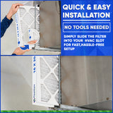 16x20x1 Furnace Filter MERV 11 Pleated Filters. Case of 12