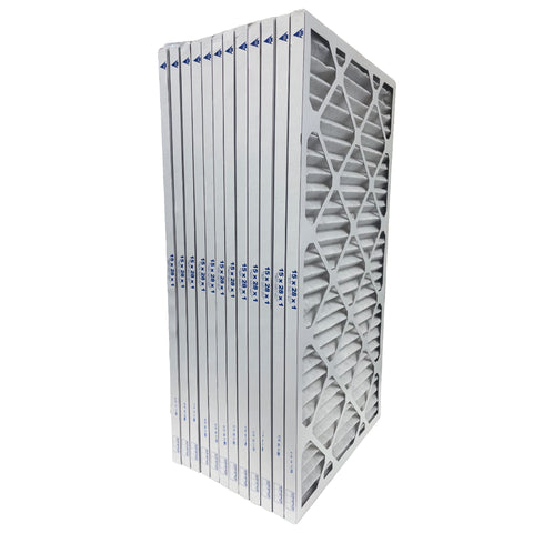 15x28x1 Furnace Filter MERV 11 Pleated Filters. Case of 12