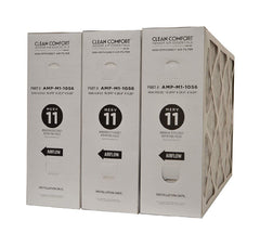 Clean Comfort 16x25x5 AMP-M1-1056/ M1-1056 Genuine Original Furnace Filter MERV 11 Rated Efficiency. Actual/Exact Size 15 3/8" x 25 1/2" x 5 1/4." Case of 3