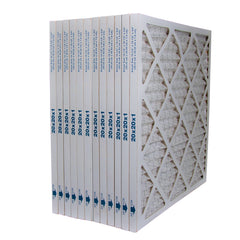 20x20x1 Furnace Filter MERV 11 Pleated Filters. Case of 12