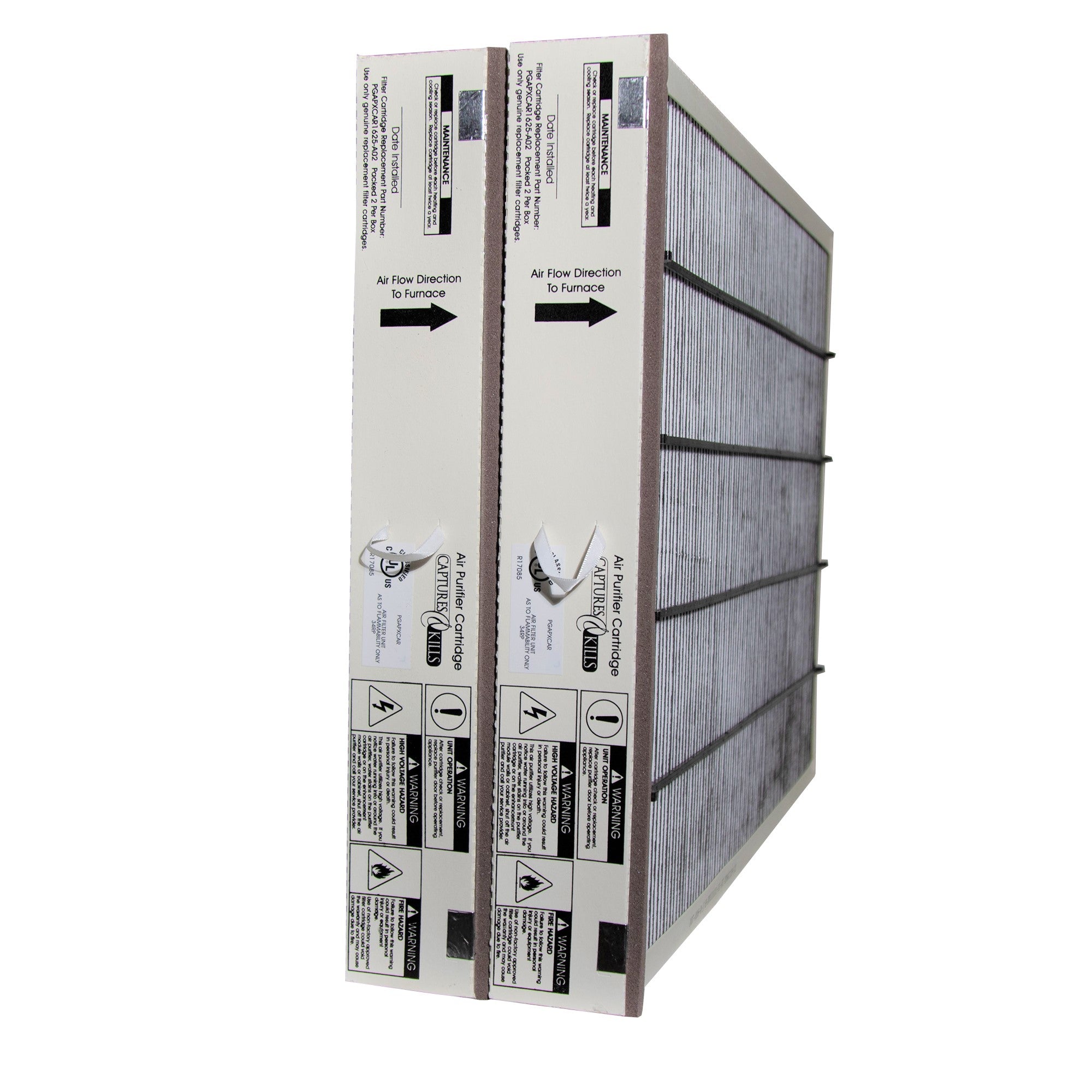 Carrier PGAPXCAR1625 / AGAPXCAR1625 Air Purifier Cartridge. Actual Size 17 1/4" x 24 7/8" x 2 9/