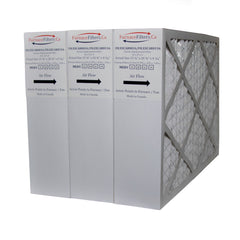 Carrier FILCCCAR0016 Furnace Filter Size 16 x 25 x 4 5/16. MERV 10. - Case of 3 Made in Canada by Furnace Filters.ca