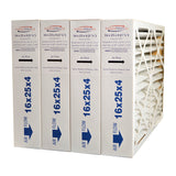 16x25x4 3M Size MERV 10 Replacement Filters. Actual Size 15,4" x 24,4" x 3,68." Case of 4 Made by Furnace Filters.Ca