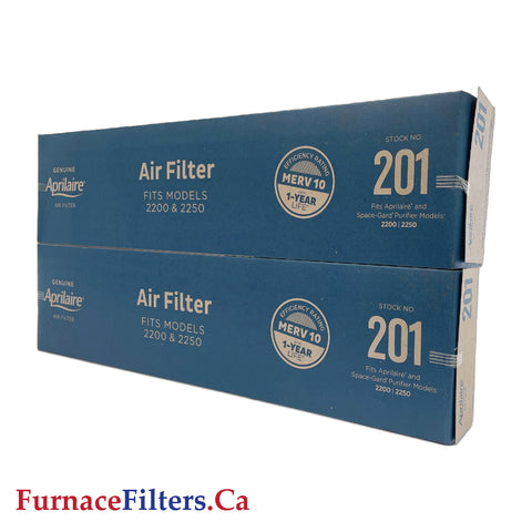 Aprilaire 201 Furnace Filter for Model 2200 High Efficiency Air Cleaners. Package of 2