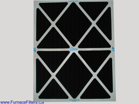 20x25x1 Carbon Pleated Furnace Filters