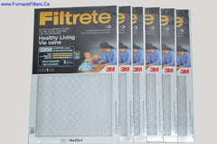 3M Filtrete 16x25x1 Furnace Filter MPR 2200. CASE OF 6