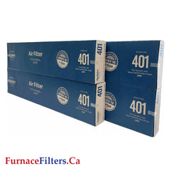 Aprilaire 401 Furnace Filter for Model 2400 High Efficiency. Package of 4