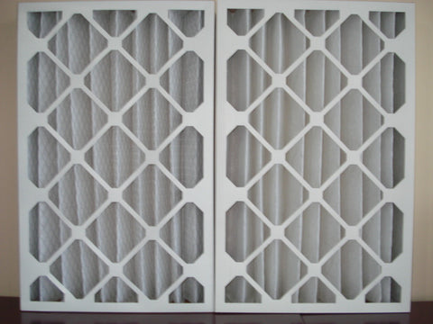 20x24x4 Furnace Filter MERV 8 Pleated Filters. Case of 4