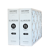 Clean Comfort 16x25x5 AMP M1-1056 / M1-1056 Genuine Original Furnace Filter MERV 11 Rated. Fits Carrier, Clean Comfort, Goodman, Amana, SmartAir, Daikan, Reliance & Enercare Air Cleaners. Actual/Exact Size 15.375" x 25.5" x 5.25." Case of 2