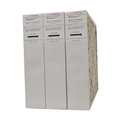 Honeywell 20x25x4 Furnace Filter Model # FC100A1037 MERV 10. Actual Size 19 15/16 x 24 7/8" x 4 3/8. Case of 3 Made in Canada by Furnace Filters.Ca.