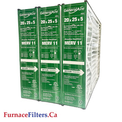 Reservepro 4551 Furnace Filter 20x25x5 MERV 11 for Mac 2000. Replaces Part # 4501 MERV 10. Actual Size 19 5/8" x 24 3/16" x 4 15/16." Case of 3.
