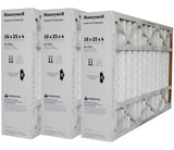 Honeywell 16x25x4 Model # FC100A1029. Actual Size 15 15/16" x 24 7/8" x 4 3/8" MERV 10 Generic. Case of 3