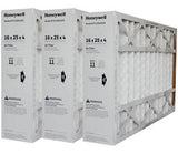 Honeywell 16x25x4 MERV 8 Model # FC100A1029 Generic. Actual Size 15 15/16" x 24 7/8" x 4 3/8." Case of 3