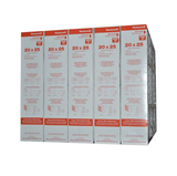 Honeywell 20x25x4 Furnace Filter Model # FC100A1037 MERV 11. Actual Size 19 15/16" x 24 7/8" x 4 3/8" Case of 5.