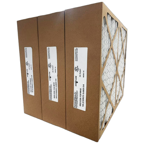 Carrier Electronic Replacement Filter 18.19" x 21.25" x 5.25" for old Electronic Air Cleaner. Package of 3