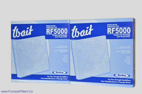 Wait RF 5000 Replacement Evaporator Pad for Model 5000 & 6000 Flow Through Humidifier. Pkg. of 2.