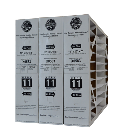 Lennox X0583 Furnace Filter 16x25x5 Healthy Climate MERV 11