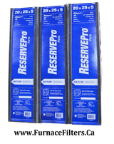 York 20 x 25 x 5 Part No. MAC10202505 Replacement Filters. Package of 3