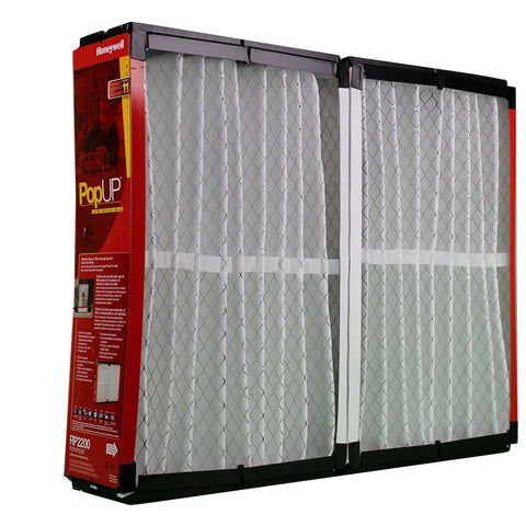 Honeywell POPUP2200 for Aprilaire 2200 Air Cleaner. Size 20" x 25" x 6" MERV 11. Package of 1