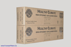 Lennox X0445 Furnace Filter Healthy Climate MERV 10 for PMAC-20C. Package of 2
